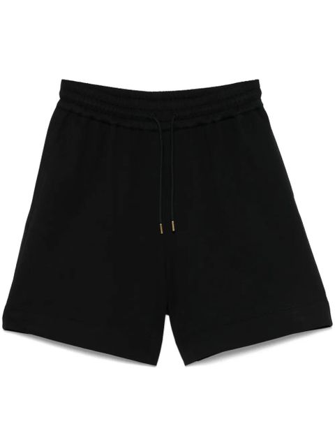 Moncler cotton track shorts - Black - zdjęcie produktu nr 1