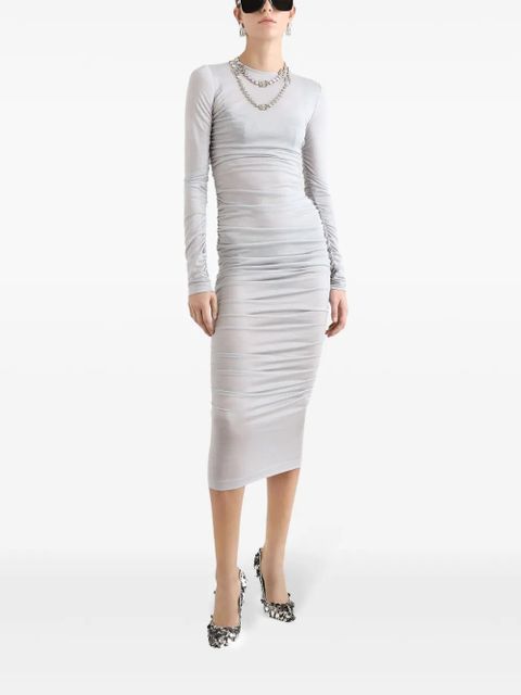 Dolce & Gabbana ruched dress - Grey - zdjęcie produktu nr 2