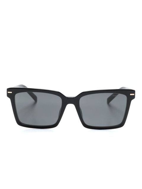 Miu Miu Eyewear rectangle-frame tinted sunglasses - Black - zdjęcie produktu nr 1