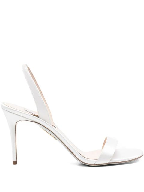 Aquazzura 85 mm So Nude sandals - White - zdjęcie produktu nr 1