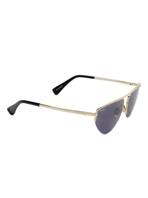 Max Mara Eyewear cat-eye frame sunglasses - Gold