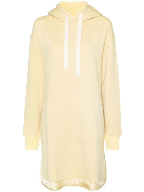 Jil Sander side-slits knitted hoodie - Yellow - zdjęcie produktu nr 1