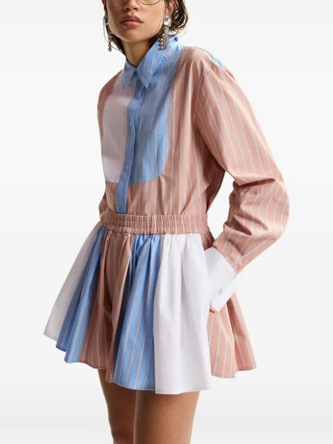 Essentiel Antwerp striped oversized shirt - Neutrals