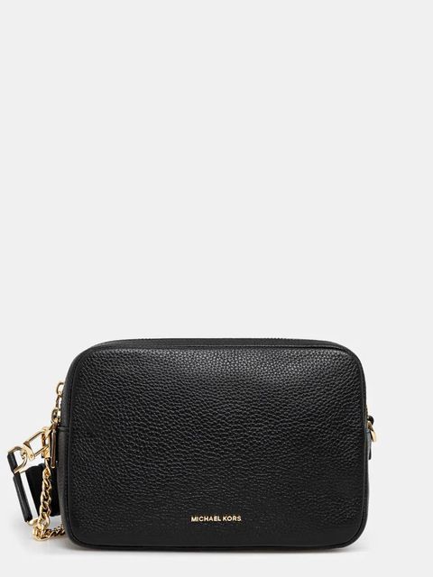 MICHAEL Michael Kors torebka skórzana kolor czarny 32S5GYTC5L