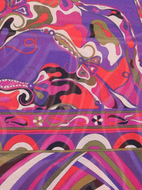 PUCCI Orchidee-print pareo - Pink - zdjęcie produktu nr 2