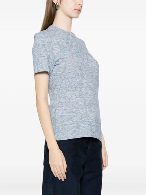 Moncler Grenoble logo-patch T-shirt - Blue