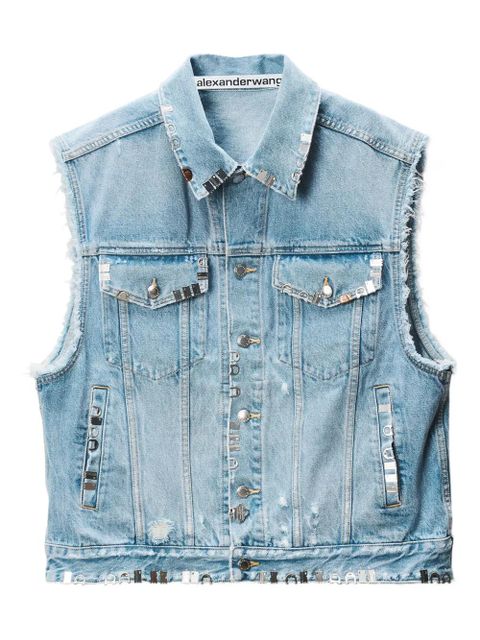 Alexander Wang denim vest - Black - zdjęcie produktu nr 1