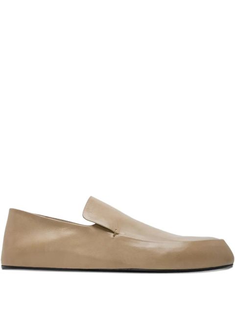 Jil Sander leather ballet flats - Neutrals - zdjęcie produktu nr 1
