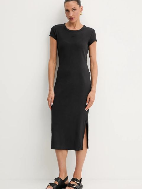 BOSS Orange sukienka kolor czarny mini dopasowana 50536979 - zdjęcie produktu nr 1