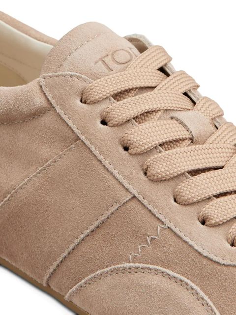 Tod's lace-up panelled sneakers - Neutrals