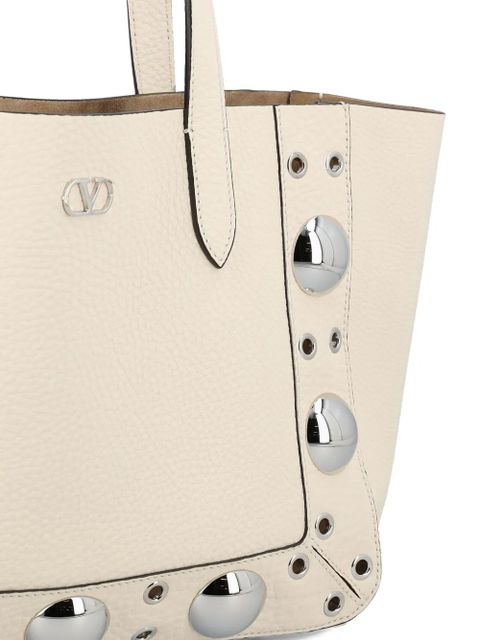 Valentino Garavani stud-embellished tote bag - Neutrals - zdjęcie produktu nr 2