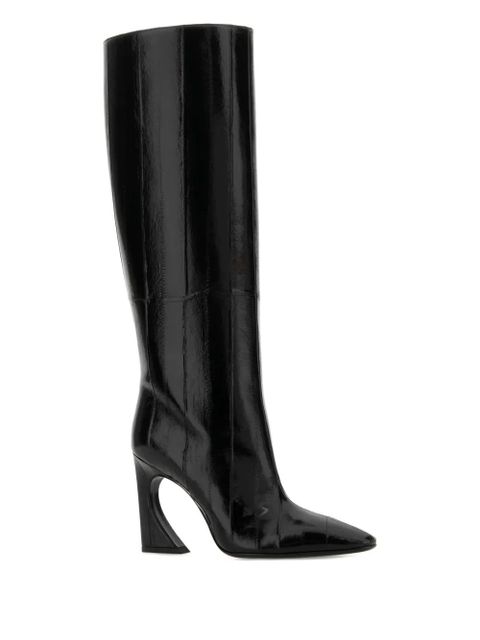 FENDI 95mm Arco knee-high boots - Black - zdjęcie produktu nr 2