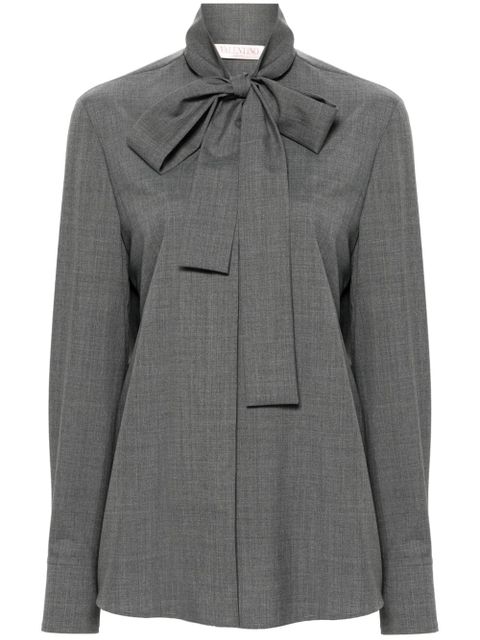 Valentino Garavani wool blouse - Grey