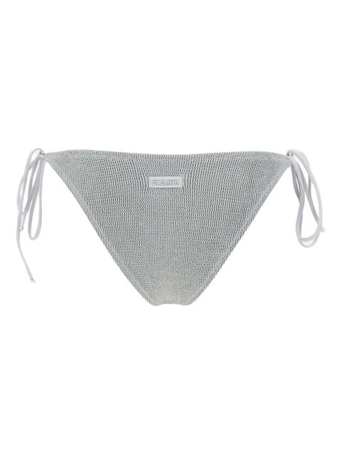 MC2 Saint Barth textured bikini bottoms - Grey