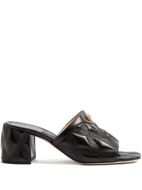 Valentino Garavani 60mm Quiltie 67 sandals - Black - zdjęcie produktu nr 1