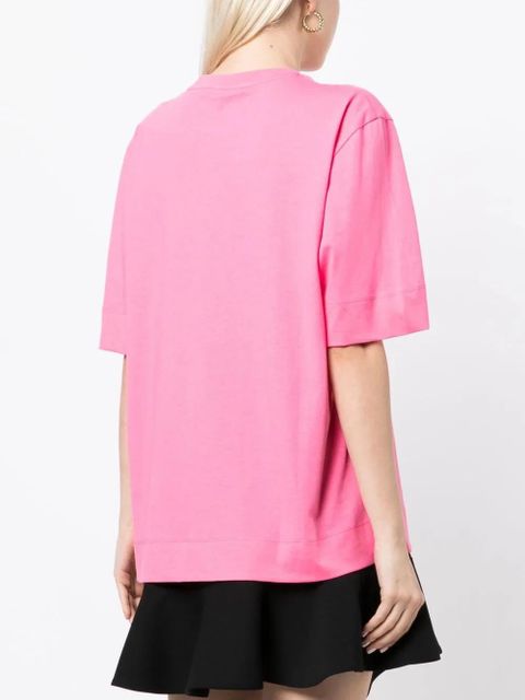 GANNI short-sleeve T-shirt - Pink