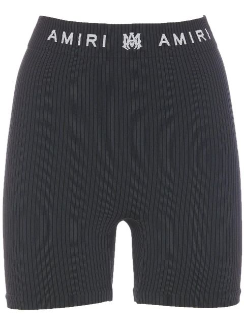 AMIRI MA ribbed shorts - Black - zdjęcie produktu nr 1