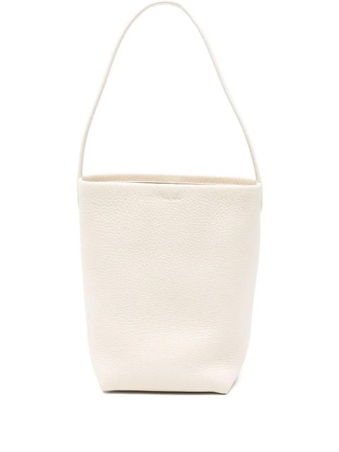 The Row leather shoulder bag - White - zdjęcie produktu nr 1