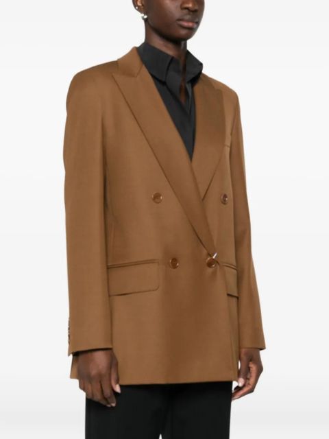Max Mara double-breasted blazer - Brown - zdjęcie produktu nr 2