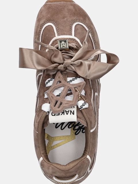 Naked Wolfe sneakersy zamszowe Adored damskie kolor beżowy Adored Mushroom Suede