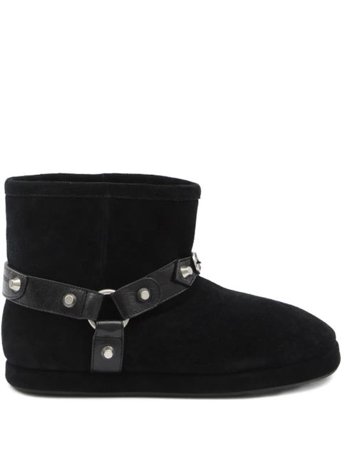 Balenciaga Alaska studded-strap soft boots - Black - zdjęcie produktu nr 1