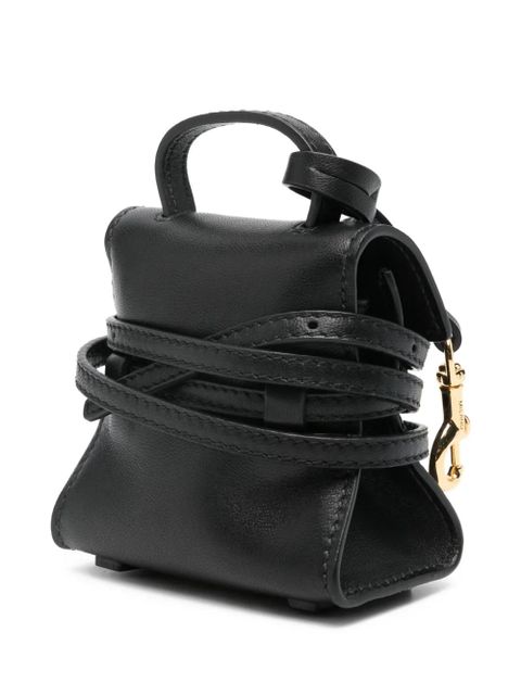 Moschino leather tote bag - Black - zdjęcie produktu nr 2