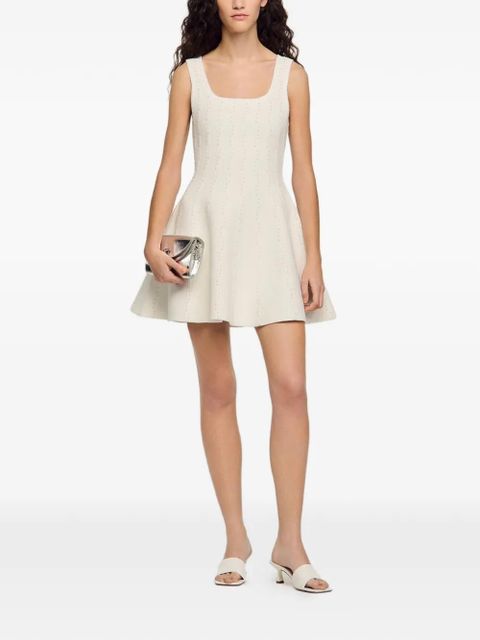 SANDRO beaded mini dress - White - zdjęcie produktu nr 2