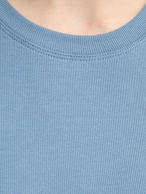 Samsoe Samsoe t-shirt damski kolor niebieski