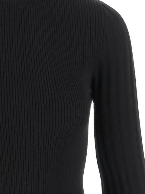 Blumarine bell-sleeve embellished sweater - Black - zdjęcie produktu nr 2