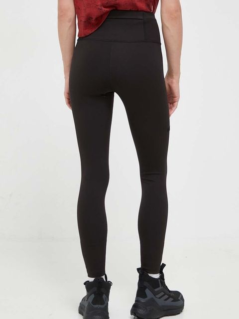 Helly Hansen legginsy sportowe Roam damskie kolor czarny gładkie 63183