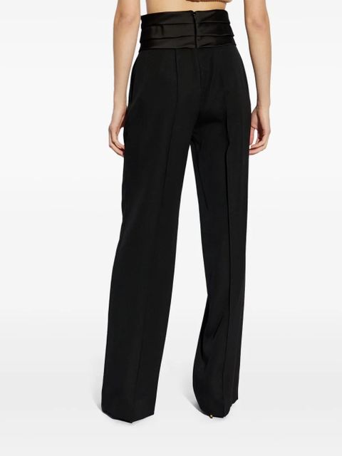 Balmain virgin-wool trousers - Black