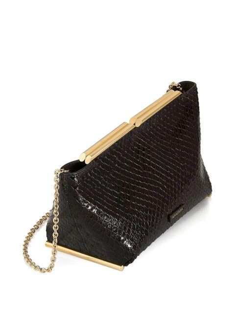 Aquazzura Galerie clutch - Brown