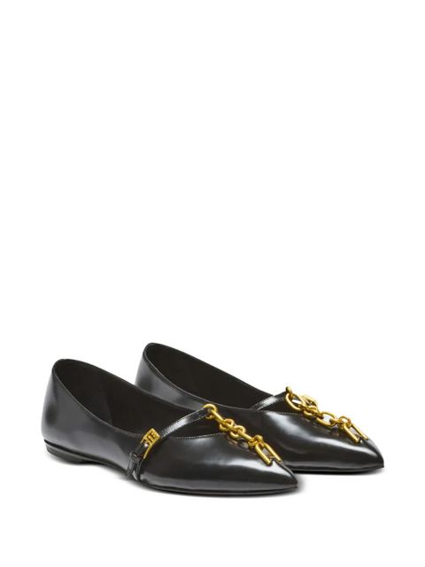 Balmain Sync ballet flats - Black - zdjęcie produktu nr 2