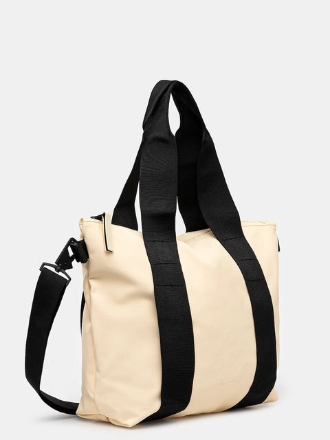 Rains torba Tote Bag Micro W3 kolor beżowy 14180
