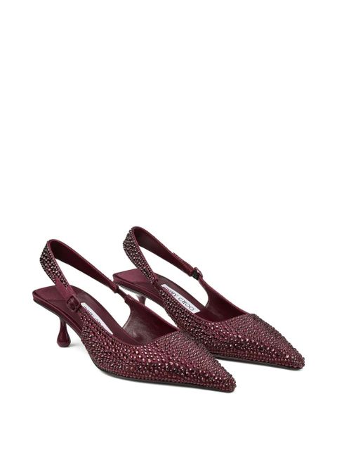 Jimmy Choo 50mm Amel pumps - Red