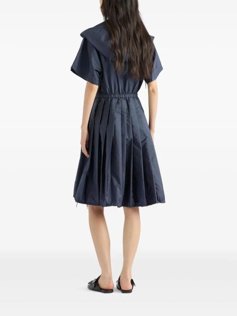 Prada Re-Nylon zip-up utility dress - Blue