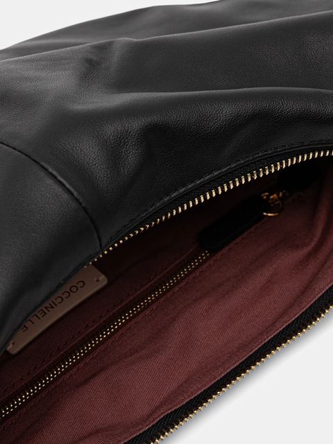 Coccinelle torebka skórzana FUROSHIKI kolor czarny E1 U1A 13 01 01