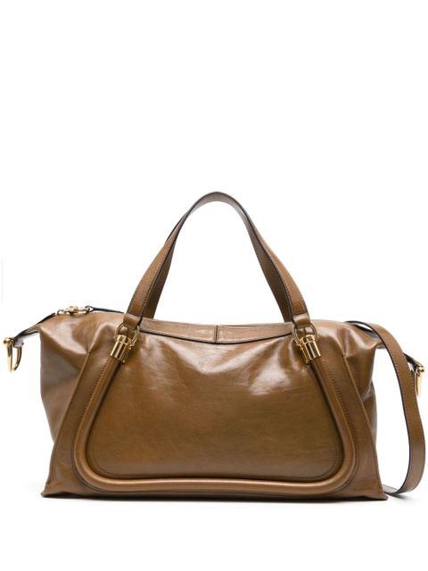 Chloé Paraty 24 tote bag - Brown - zdjęcie produktu nr 1