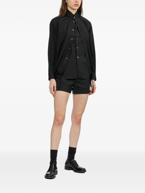 Comme Des Garçons cotton shirt - Black - zdjęcie produktu nr 2