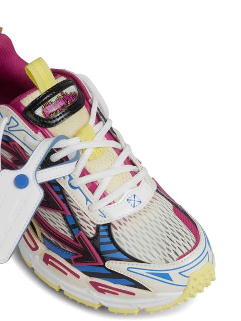 Off-White logo tag sneakers - Neutrals