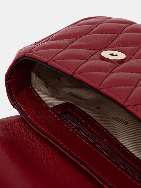 Guess torebka VALLA kolor czerwony HWQG81 22200 - zdjęcie produktu nr 2