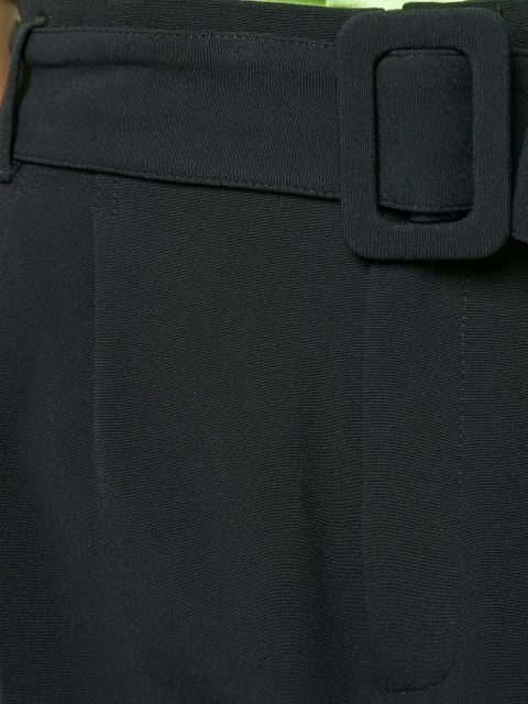 Off-White high-waisted belted trousers - Black