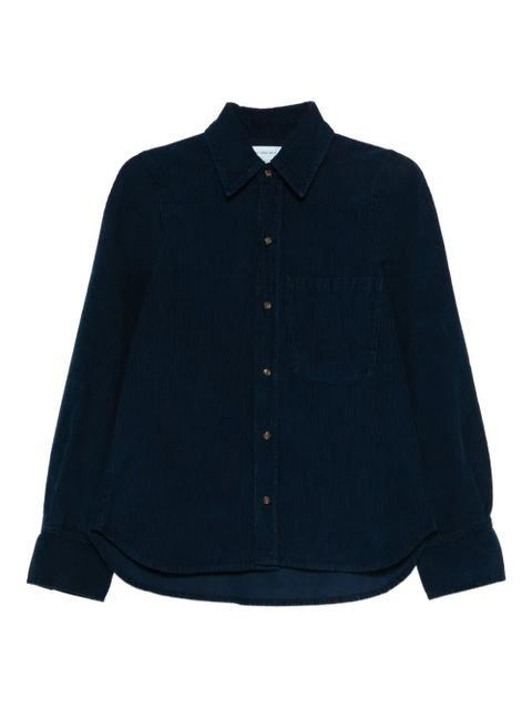Victoria Beckham Pocket buttoned top - Blue - zdjęcie produktu nr 1