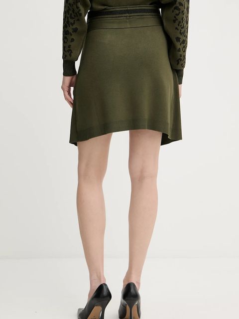 Liu Jo spódnica kolor zielony mini prosta TF5175.MS49I