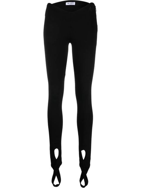 The Attico stirrup leggings - Black - zdjęcie produktu nr 1