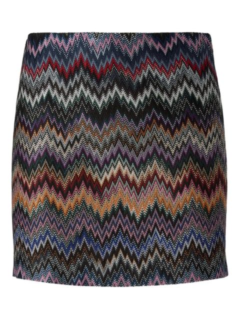 Missoni zigzag knit skirt - Black - zdjęcie produktu nr 1