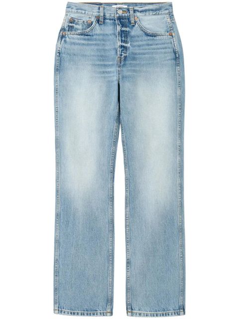 RE/DONE high-rise loose jeans - Blue - zdjęcie produktu nr 1