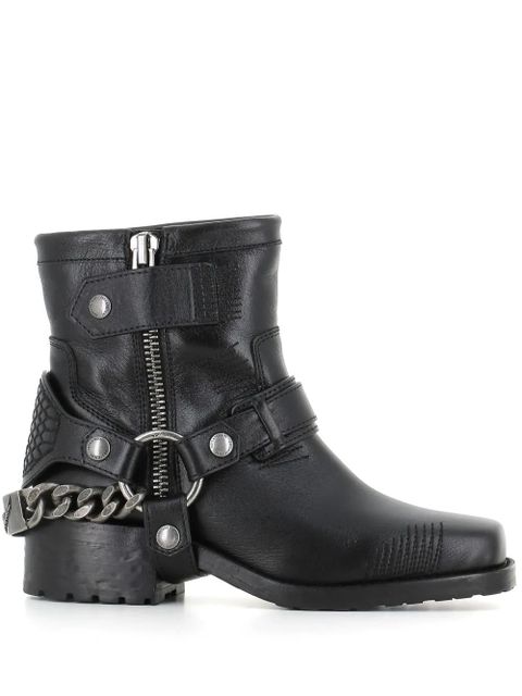 Zadig&Voltaire Igata biker boots - Black - zdjęcie produktu nr 1