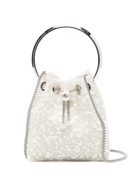 Jimmy Choo Bon Bon bucket bag - Neutrals - zdjęcie produktu nr 1
