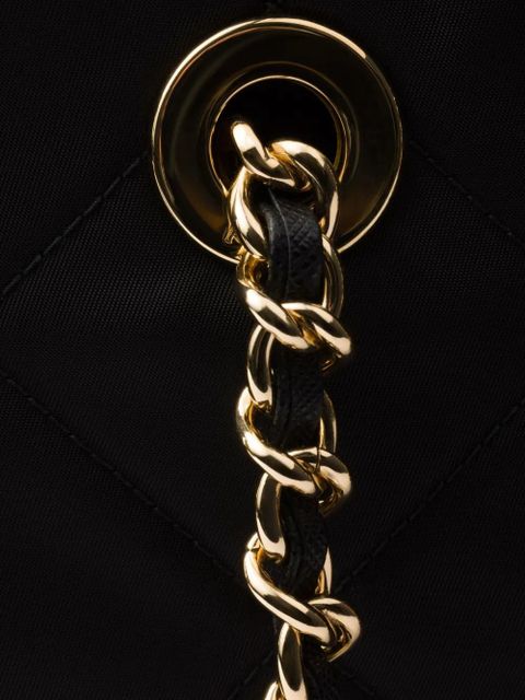 Prada quilted shoulder bag - Black